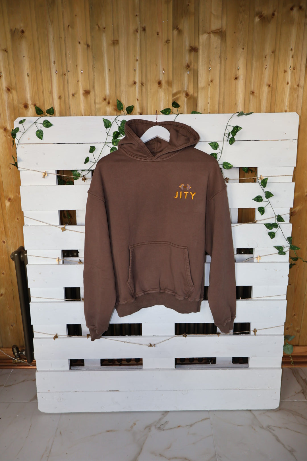 Oversized Brown Hoodie (460 grams)