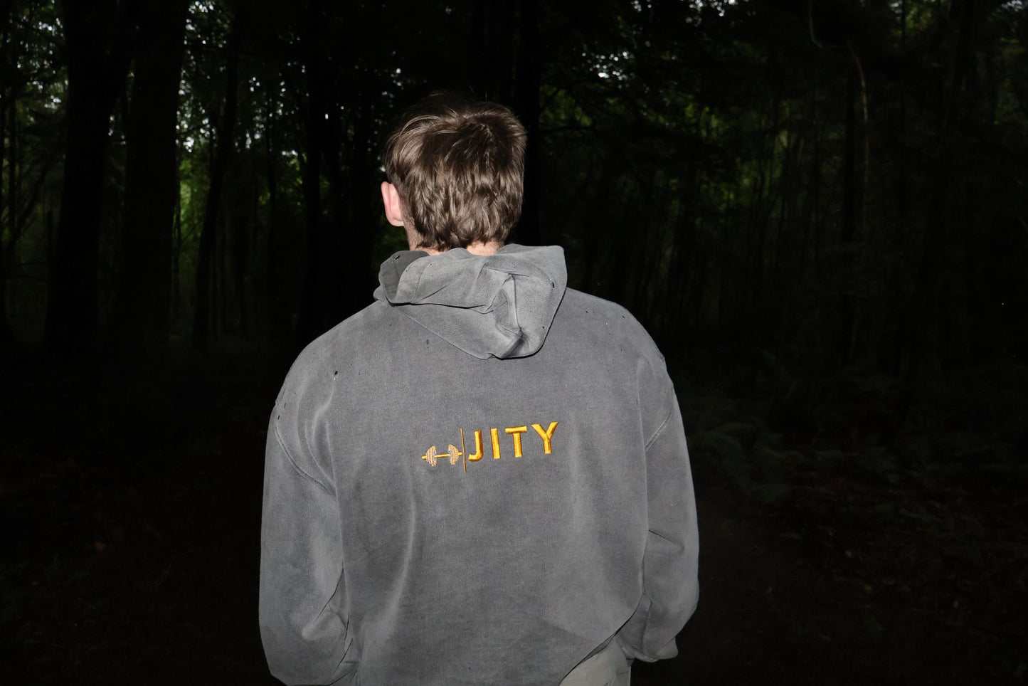 Oversized Heavy Hoodie (480gr) (grey)