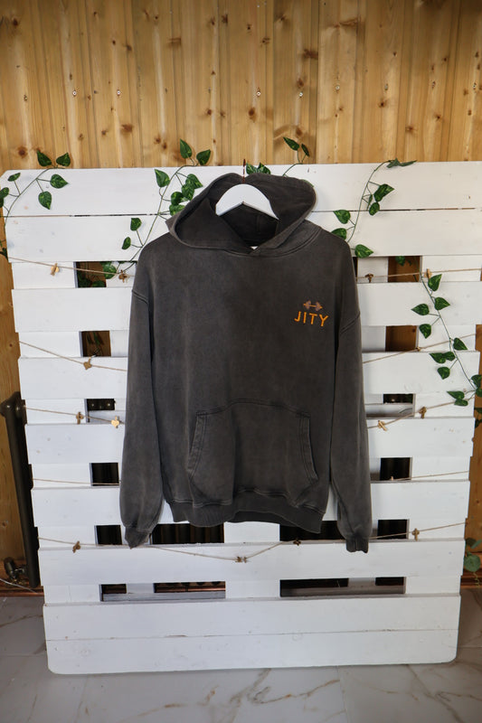 Oversized Heavy Hoodie (480gr) (grey)