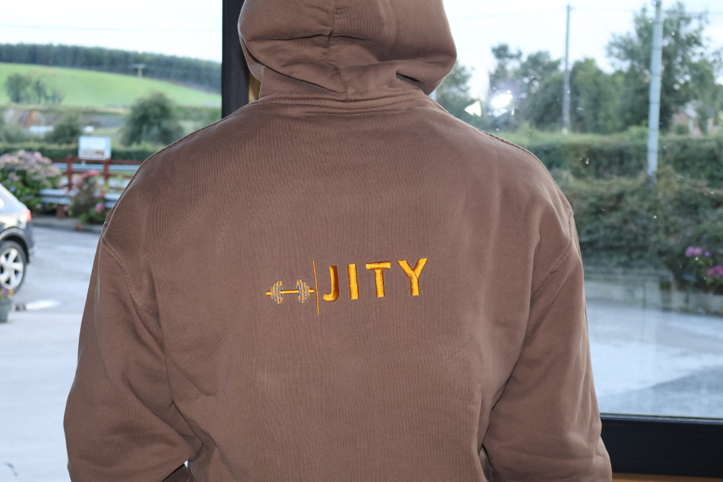 Oversized Brown Hoodie (460 grams)