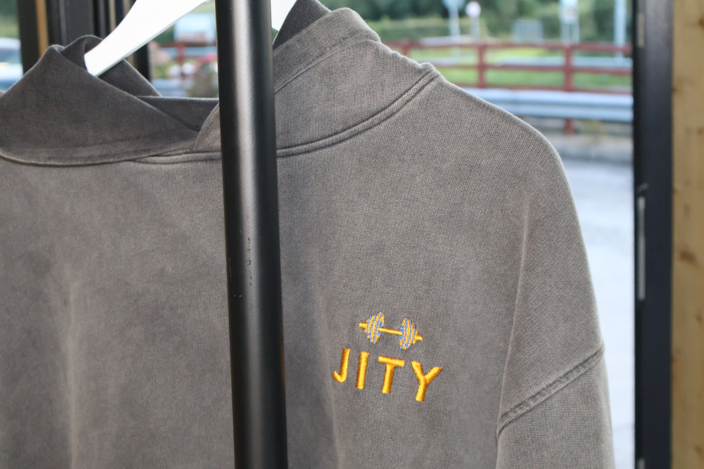 Oversized Heavy Hoodie (480gr) (grey)