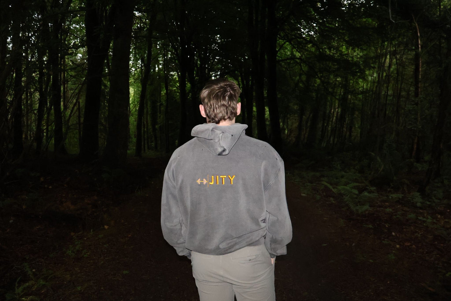 Oversized Heavy Hoodie (480gr) (grey)